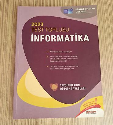 Məhsul: “İnformatika – 2023 Test Toplusu” (Dövlət İmtahan Mərkəzi)