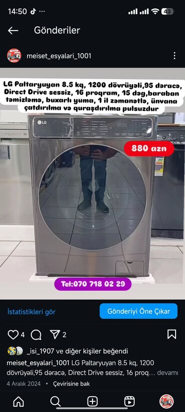 Paltaryuyan maşınlar: Paltaryuyan maşın 6 kq -da lalafo.az — 27 Paltaryuyan maşınlar: Paltaryuyan maşın 6 kq — 27