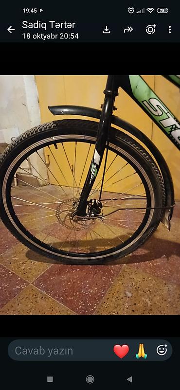 velosiped nasosu: Əla vəziyyətdədir zavod malıdır çox az sürülüb — 1
