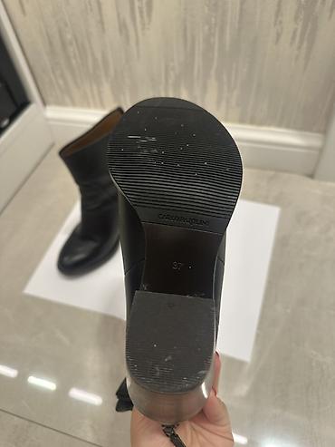 is batinka: Qadın botları – qara, topuqlu - Model: qısa boğazlı (ankle boots) — 7