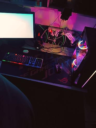 Masaüstü kompüterlər və iş stansiyaları: Gaming kompüter seti QİYMƏT SONDU.BARTER YOXDU.ENDİRİMƏ GÖRƏ ZƏNG — 1