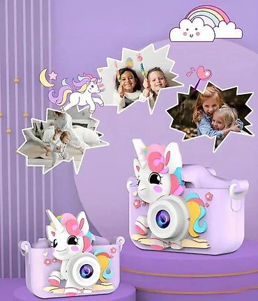 bos majice: Dečiji foto aparat sa kamerom - Jednorog 📸🦄 Pretvorite svaki trenutak — 4