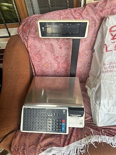 Баркод-весы: Məhsul: Rəqəmsal ticarət tərəzisi – DIGI SM-100 (printerli, qollu — 4