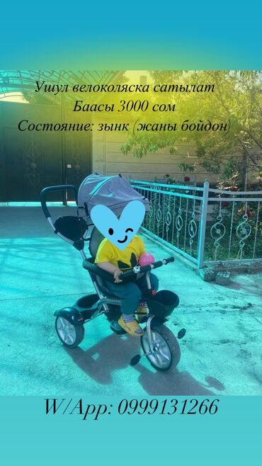 коляска baby gold: Коляска, цвет - Серебристый, Б/у