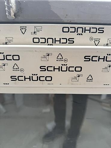 plastic qapi: Schüco PVC pəncərə çərçivəsi və şüşə paket nett qapının — 4