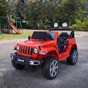 Dečiji električni automobili: Dečiji električni džip – crveni “Super Car” (Speed) - Električno — 21