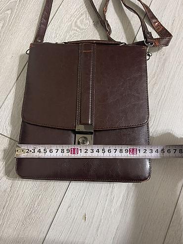 Классические сумки: Мужская сумка через плечо BOSS (тиснение на лицевой стороне) - — 4