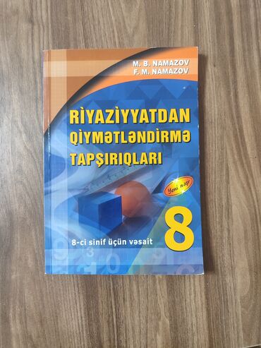Digər: Namazov Riyaziyyat Qiymətləndirmə Tapşırıqları 8 ci sinif lalafo.az -da Digər: Namazov Riyaziyyat Qiymətləndirmə Tapşırıqları 8 ci sinif