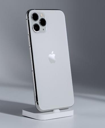 корпус бишкек: IPhone 11 Pro, Жаңы, 256 ГБ, White Titanium, Заряддоочу түзүлүш, Коргоочу айнек, Каптама, 81 % — 4