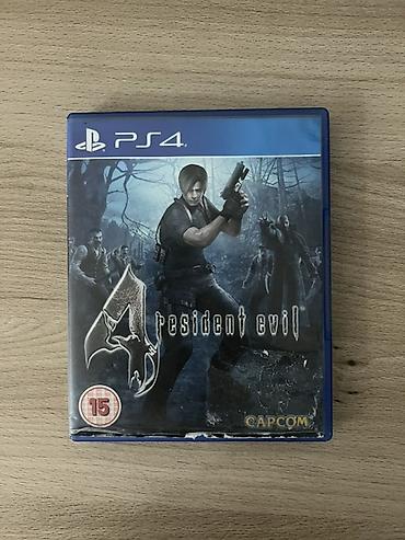 resident evil biohazard: PS4 oyunu – Resident Evil 4 (Capcom) - Platforma: PlayStation 4 - — 1
