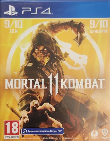 Oyun diskləri və kartricləri: Mortal Kombat 11
İdeal vəziyyətdədi, cızığı yoxdur