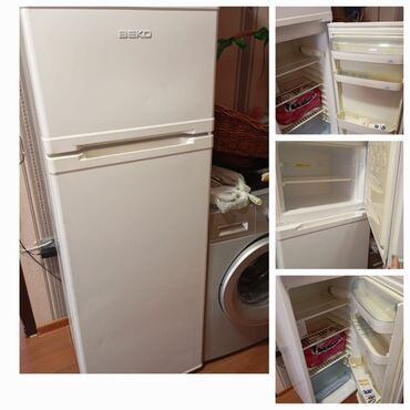 Техника для напитков: Б/у 2 двери Beko Холодильник Продажа, цвет - Белый