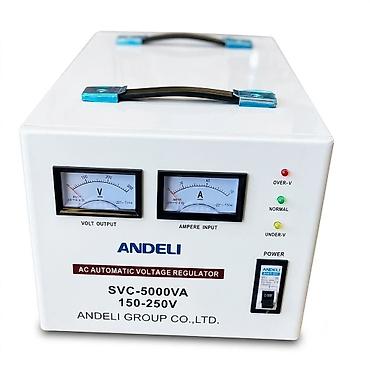 №: 5828 Məhsulun adı: Gərginlik stabilizatoru Andeli SVC-5000Va, 5000