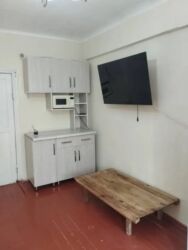долгосрочная аренда квартиры в бишкеке: 1 комната, Агентство недвижимости, Без подселения, С мебелью полностью