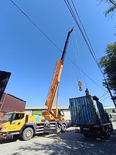 кран 32 тонны аренда: Стрела 42 м, 35 т — 2
