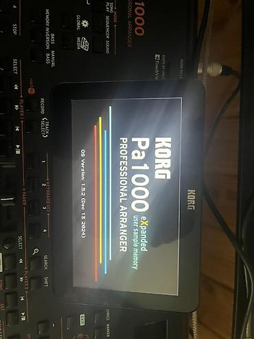 kohnə pullar aliram: Korg Pa1000 Professional Arranger klaviatura - 61 klavişli — 2