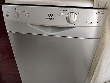 yer yuyan: Indesit DS50 051 qabyuyan maşın - Rəng: gümüşü (inox) - Ön paneldə — 3
