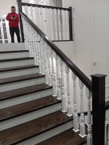 Обшивка лестниц: Лестница, на заказ лестницы, тепкич, ступенькабалясинытумба — 31