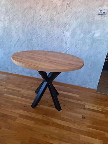 Stilski trpezarijski stolovi: OKRUGLI STO IZRADA PO MERI XR5678 | — 6