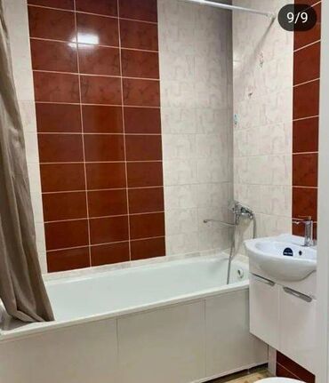 продаётся квартира в токмаке: 1 бөлмө, 42 кв. м, 106-серия жакшыртылган, 5 кабат, Дизайнердик ремонт