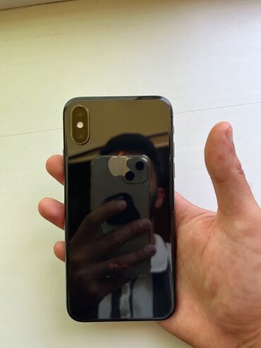 Apple iPhone: IPhone Xs, 256 GB, Qara, Zəmanət, Barmaq izi, Face ID