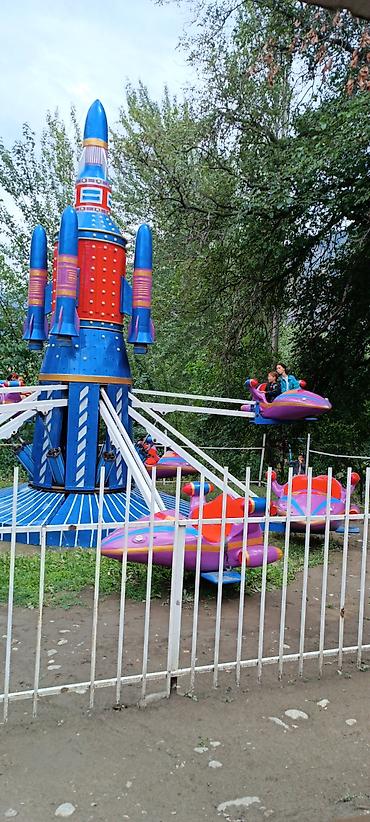 Готовый бизнес: Аттракцион «Космические ракеты» — комплект карусели для детских парков — 6