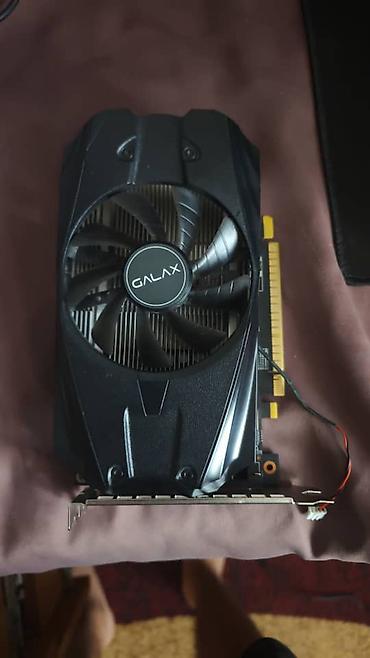 монитор компактный: Видеокарта для ПК, Новый, Galax, GeForce GTX, 4 ГБ — 1