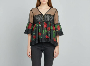 bluzki z gipiury mohito: Women's blouse, size M