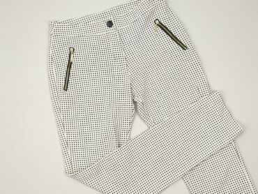 Women: Material trousers for women, size S (EU 36)