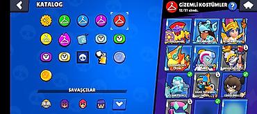 BAW: Brawl Stars hesabı – geniş skin və statistik paket Hesab məlumatları — 5