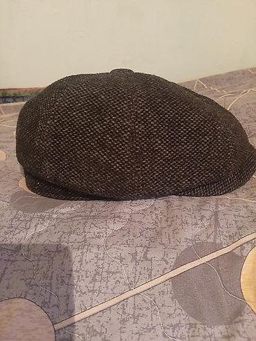 Головные уборы: Кепка восьмиклинка (newsboy cap), тёмно‑серый меланж. - Классическая — 2