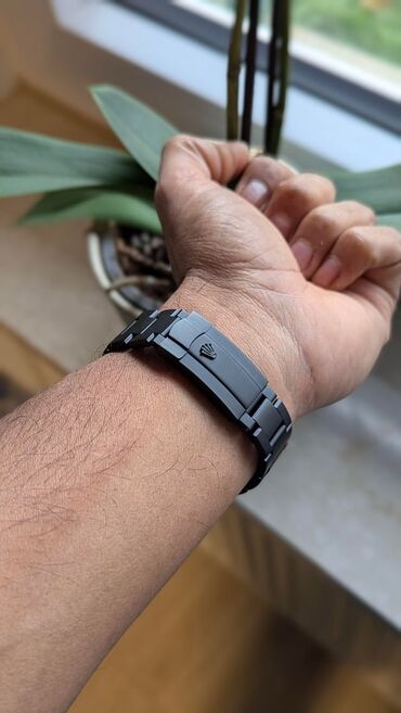 Qol saatları: Yeni, Qol saatı, Rolex, rəng - Qara — 23