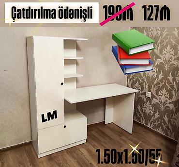 mega mebel: *Yazı masası / iş masası* _*ENDİRİMLƏ*_ Qiymət : *127₼* ➡️Məhsul yeni — 1