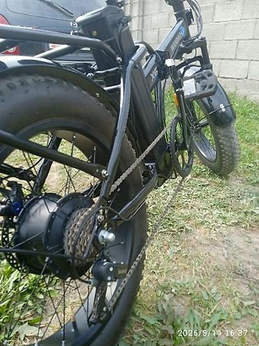 Электровелосипеды: Электровелосипед Wandao X6 (fatbike, складная рама) 🚨 СРОЧНО — 7