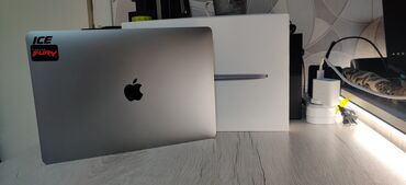 macbook air m1 2020: Ультрабук, Apple, 8 ГБ ОЗУ, Apple M1, 13.3 ", Б/у, Для несложных задач, память SSD