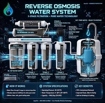 Система очистки воды AquaVis Reverse Osmosis — 5-ступенчатая