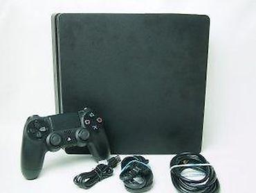 PS4 (Sony Playstation 4): U ponudi je Sony PlayStation 4 Slim. Stanje: odlično očuvana, radno — 17