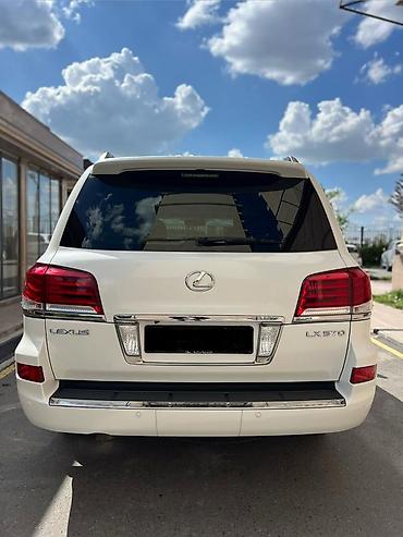Lexus: Lexus LX: 2013 г., 5.7 л, Автомат, Бензин, Внедорожник — 5