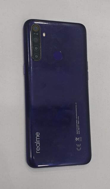 защитное стекло на телефон флай: Realme 5, 64 ГБ, цвет - Розовый, Отпечаток пальца, Face ID