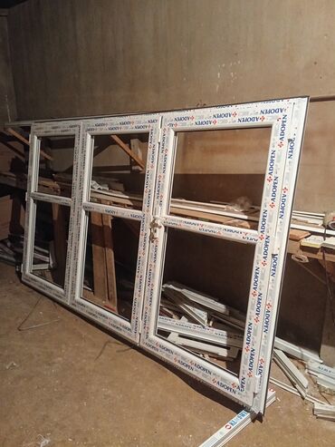 Plastik pəncərələr: PVC pəncərə çərçivələri – ADOPEN və KL@SWIN profilləri Məhsul — 1