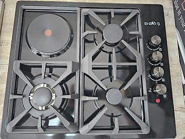 Qaz sobaları: Qaz plitəsi Quraşdırılan, 4 gözlü, Yeni — 8