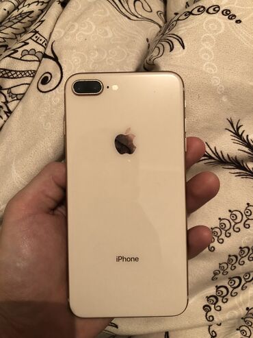 айфон кызыл кыя: IPhone 8 Plus, Колдонулган, 64 ГБ, Rose Gold, Каптама, 74 %