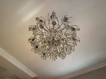 ucuz cilciraqlar: Çılçıraq, 10 və daha çox lampa, Xrustal — 2