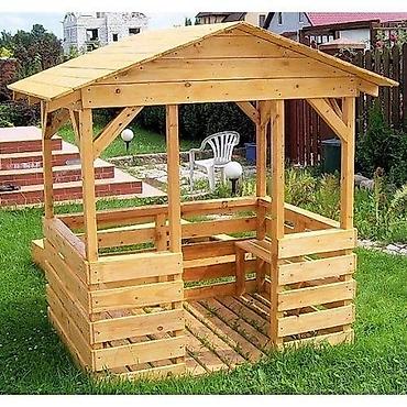 Другие товары для дома: Туалет дачный из лиственницы. Будка для собаки Вальер для собак. А — 15