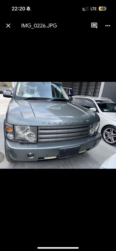 машина механика: Автозапчасти на RANGE ROVER Ленд Ровер L322 2006г. Объем двигателя