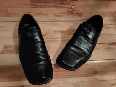 čizme 42: Kožne cipele broj 42 duzina gazista 28cm malo nosene
