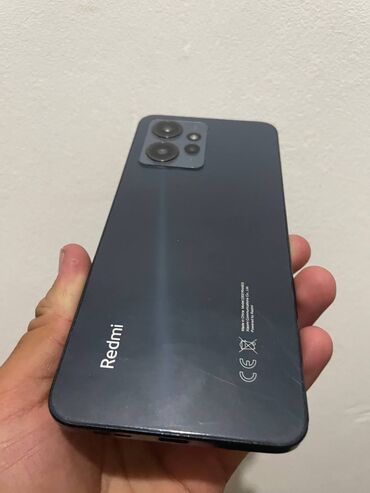 телефон сатылат редми: Redmi, Redmi Note 12, Колдонулган, 256 ГБ, түсү - Көк, 2 SIM