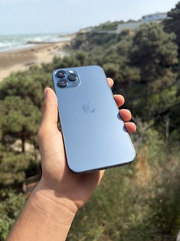 iphone 12 pro max 512 gb: IPhone 12 Pro Max, 128 GB, Pacific Blue, Face ID, Simsiz şarj — 1