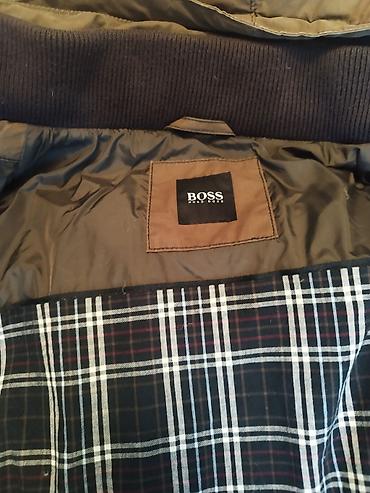 boss: Мужская зимняя куртка пуховик BOSS (Hugo Boss), размер 52, состояние — 4