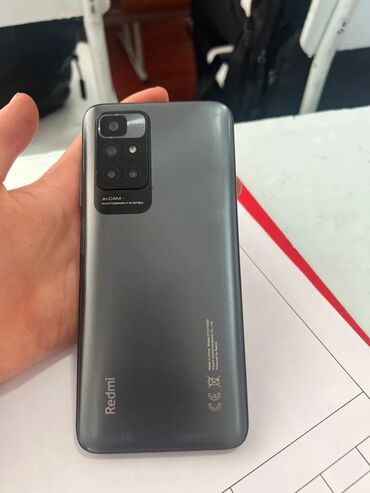 чехол на redmi: Redmi, Redmi 10, түсү - Боз
